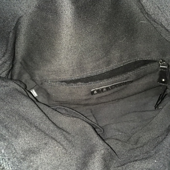 BCBGeneration matte gold and black sequin clutch - Picture 6 of 6